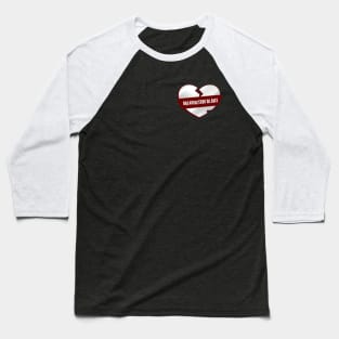 BREAKING CODE SILENCE -  Broken Heart Baseball T-Shirt